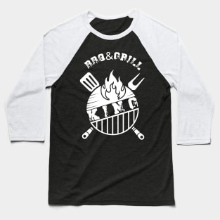 BBQ KING Baseball T-Shirt